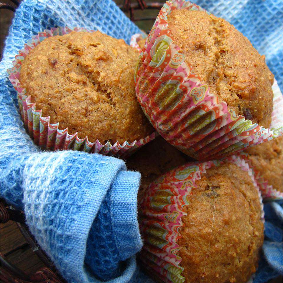 Hearty Whole Grain Muffins Recipe