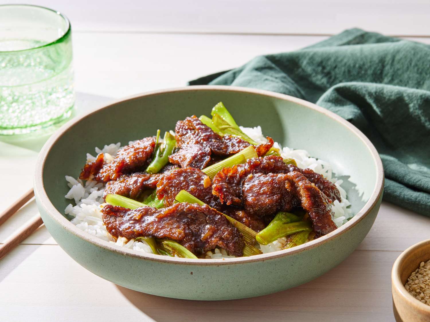 Mongolian Beef and Spring Onions Recipe