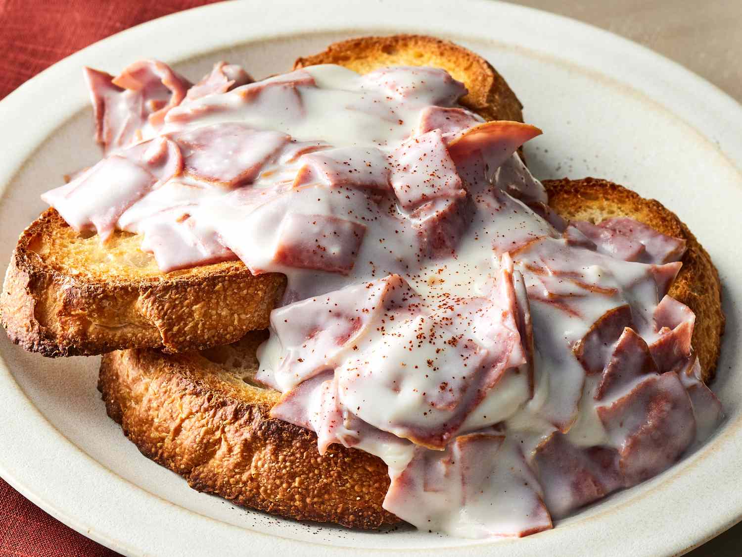 Creamed Chipped Beef on Toast Recipe