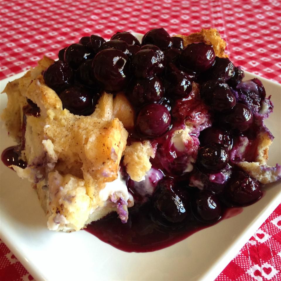 Overnight Blueberry French Toast Casserole Recipe