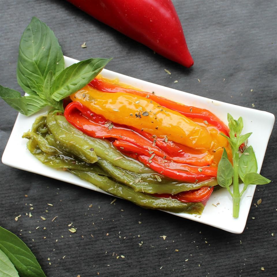 Roasted Peppers in Oil (Peperoni Arrostiti Sotto Olio) Recipe