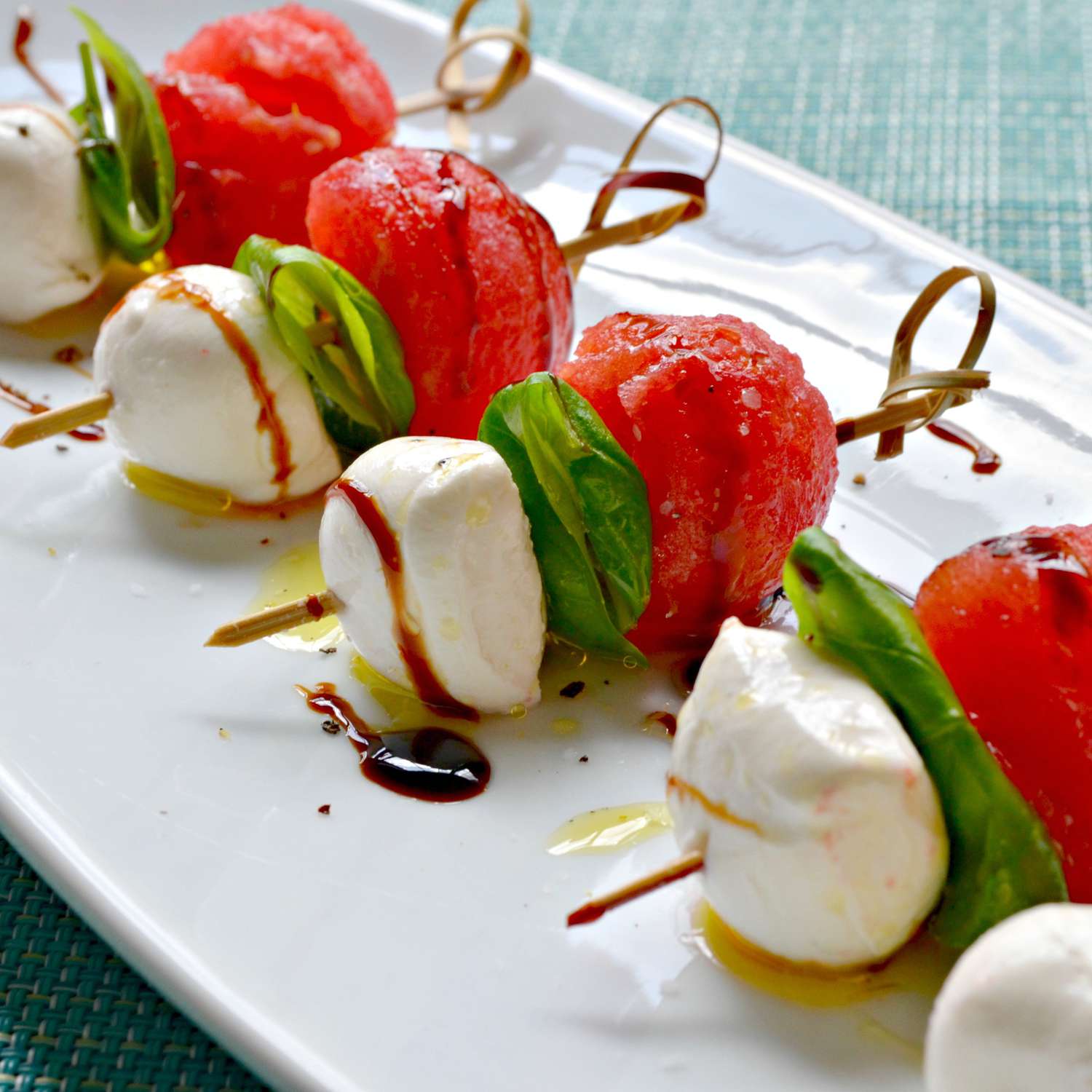 Watermelon Caprese Appetizer Recipe