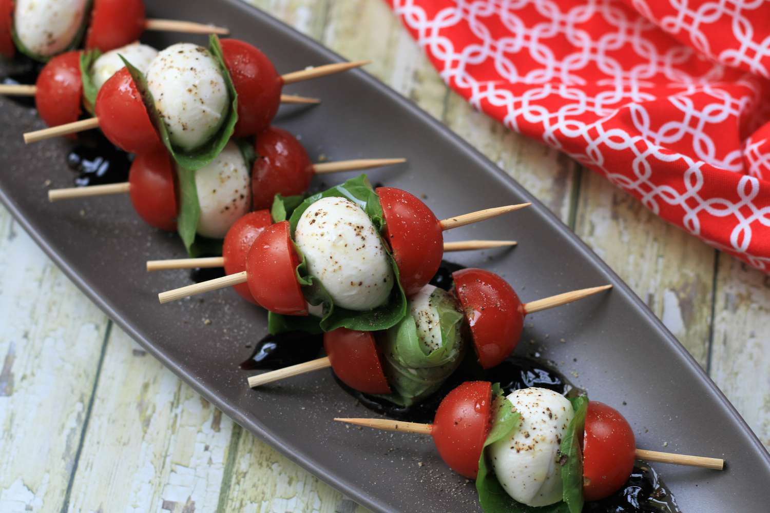 Caprese Skewers Recipe