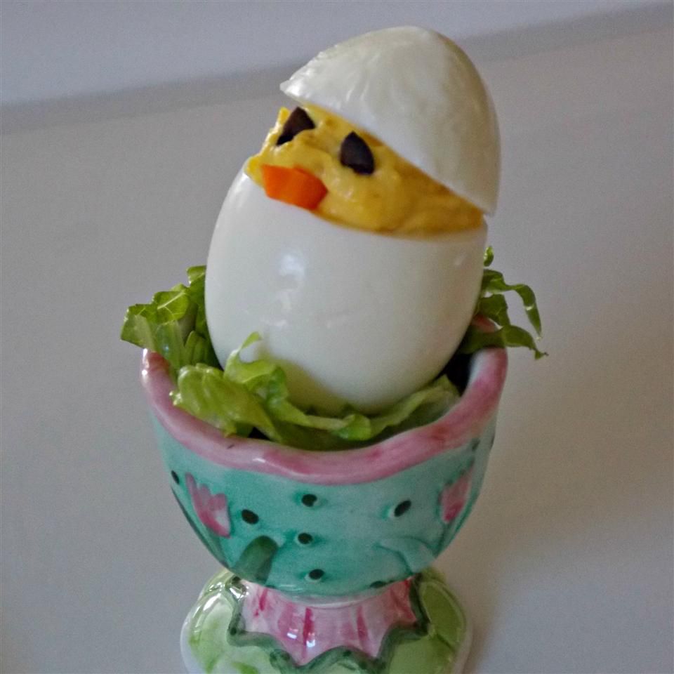 Easter Chick Deviled Eggs Recipe