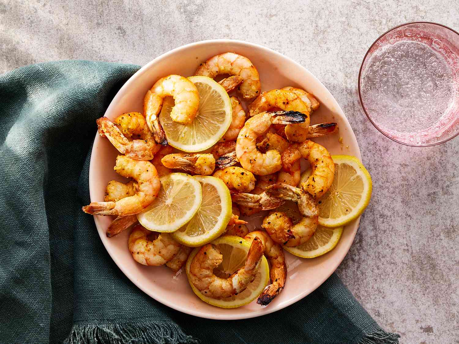 Air Fryer Lemon Pepper Shrimp Recipe