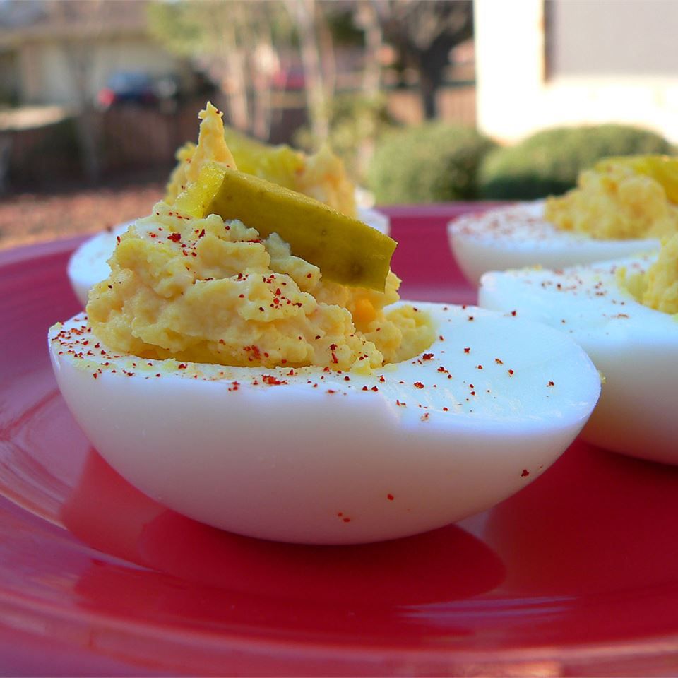 Spicy Deviled Eggs Recipe