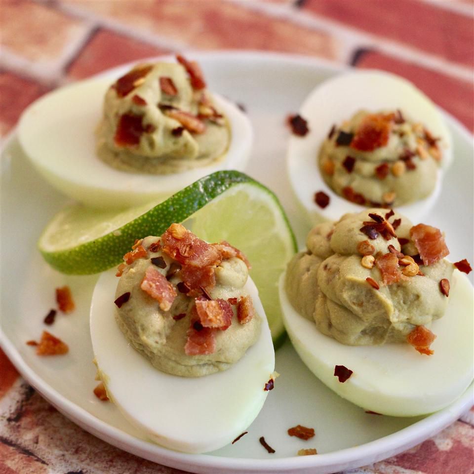 Avocado and Bacon-Stuffed Eggs Recipe