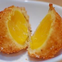 Deep-Fried Sous Vide Egg Yolks Recipe