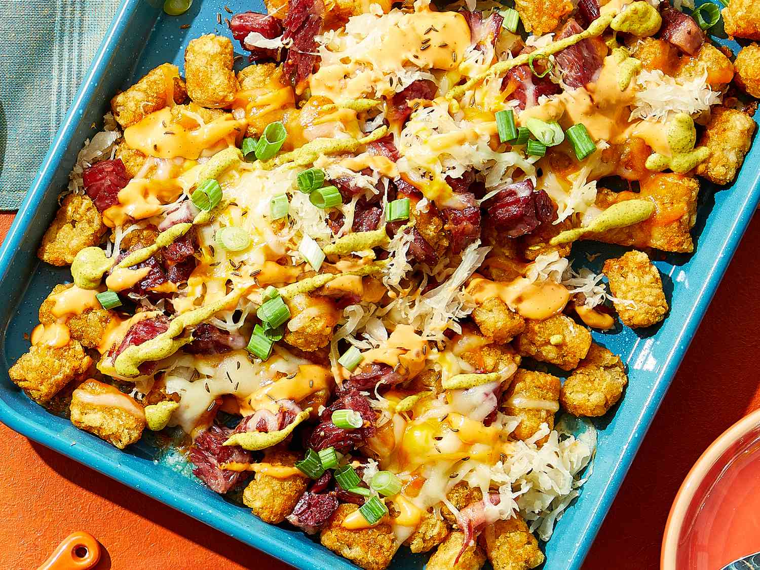 Loaded Reuben Totchos Recipe