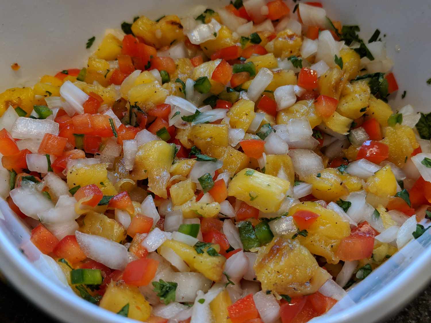 Grilled Pineapple Salsa Recipe