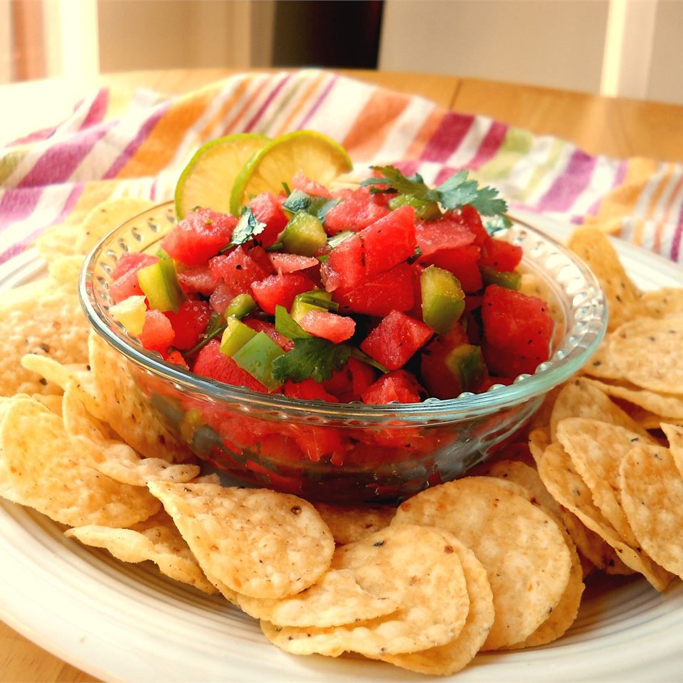 Watermelon Fire and Ice Salsa Recipe