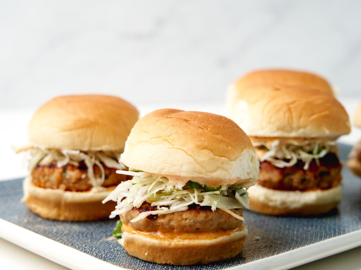 Pork Dumpling Hamburger Sliders Recipe