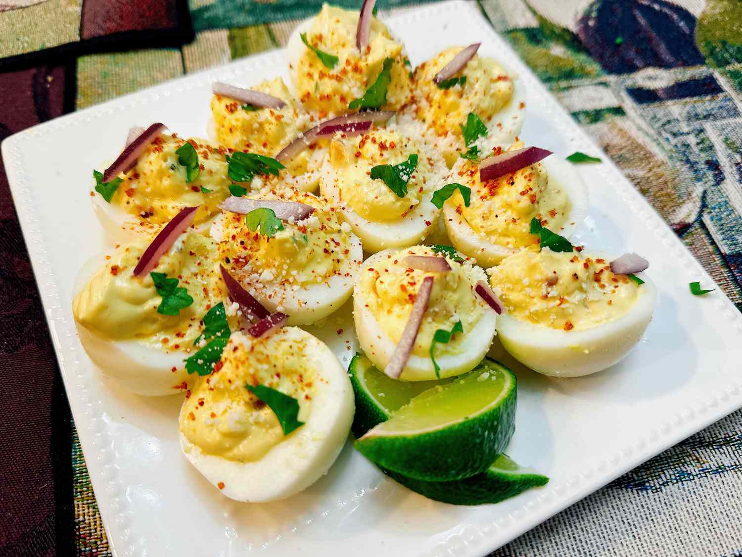 Mexican Street Corn Deviled Eggs Recipe