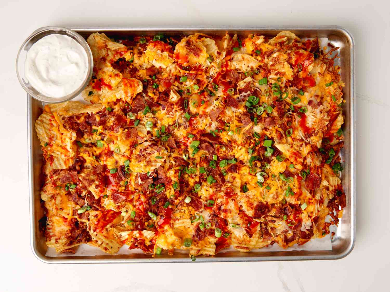 Loaded Potato Chip Nachos Recipe