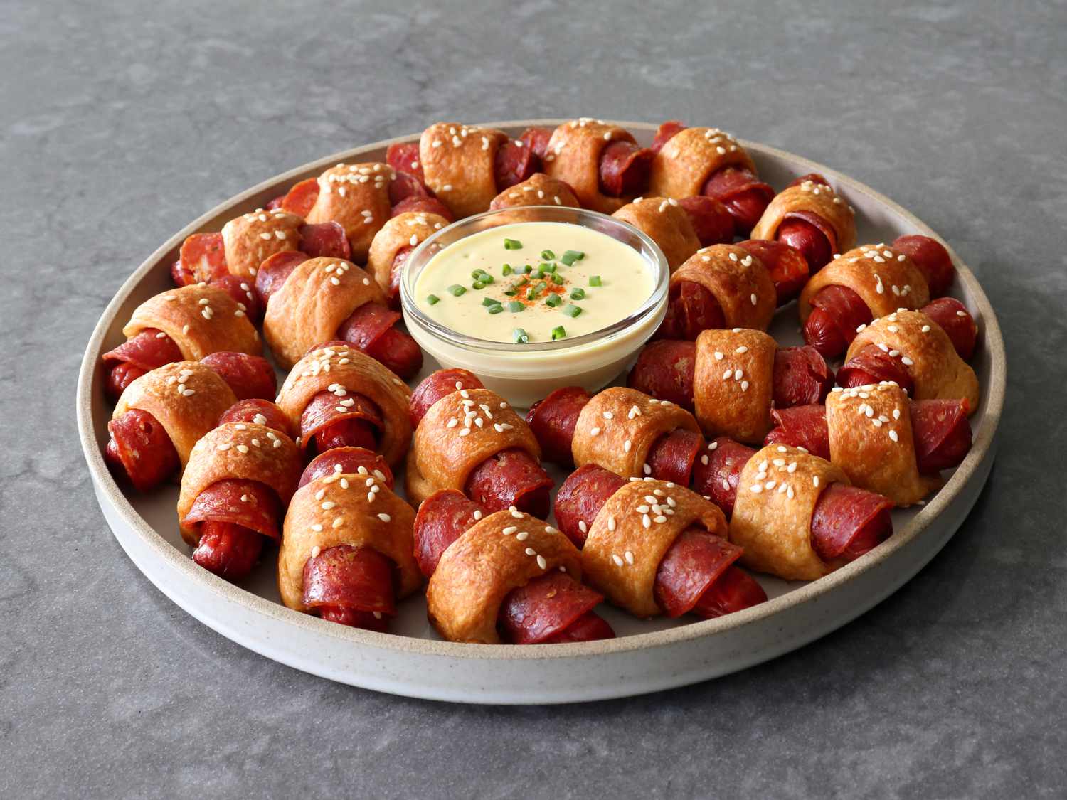 Pepperoni Pigs in a Blanket Recipe