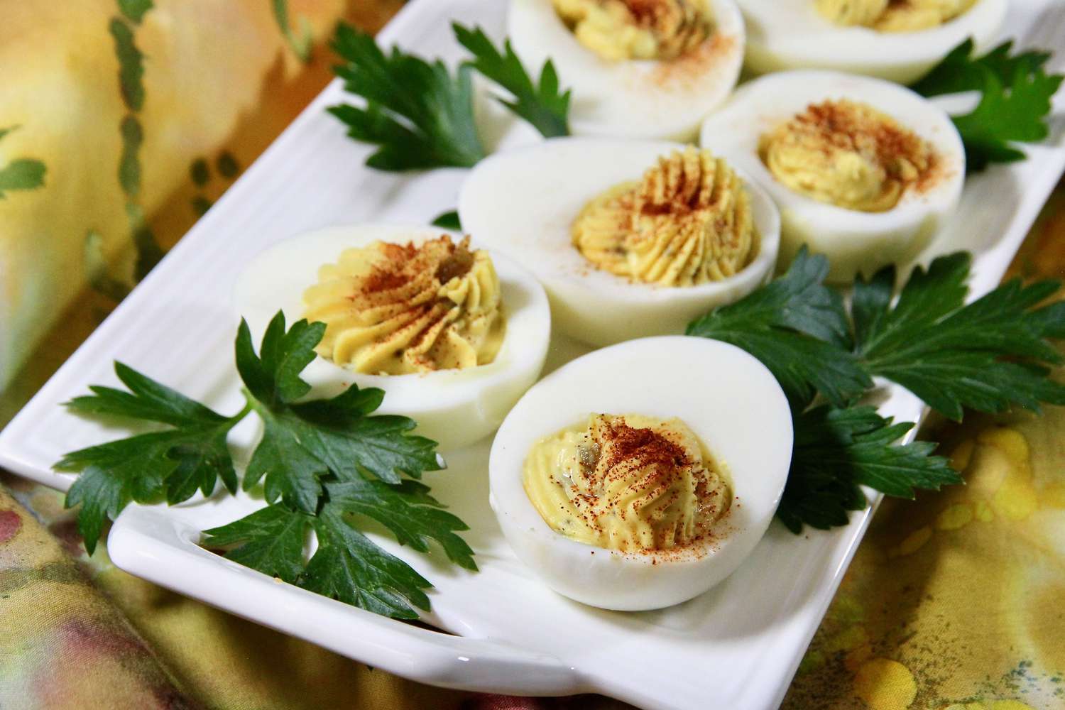 Bread and Butter Pickle Deviled Eggs Recipe