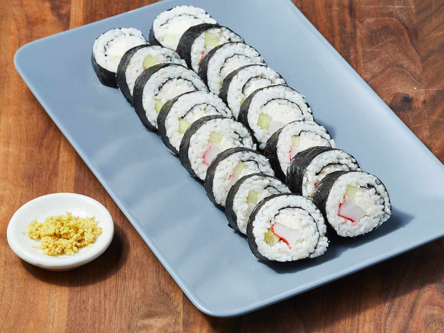 Cream Cheese and Crab Sushi Rolls Recipe