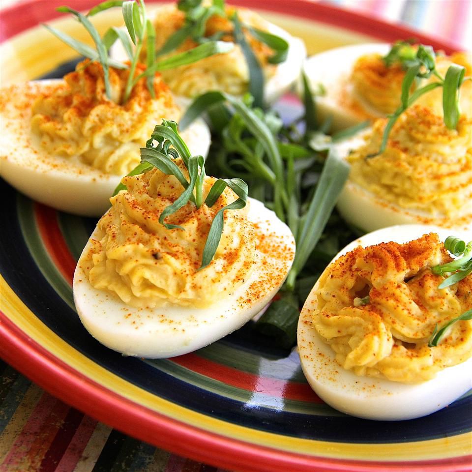 Tarragon and Spice Deviled Eggs Recipe