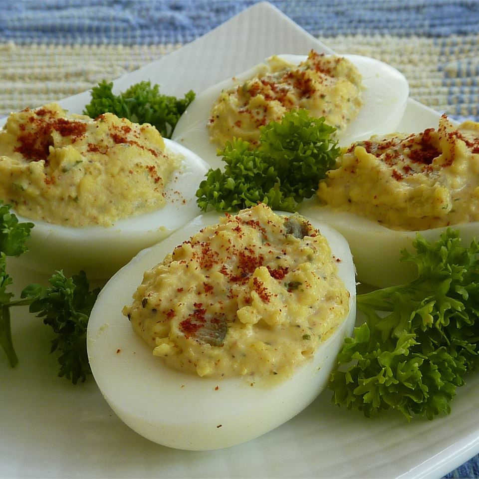 Kimberly's Curried Deviled Eggs Recipe