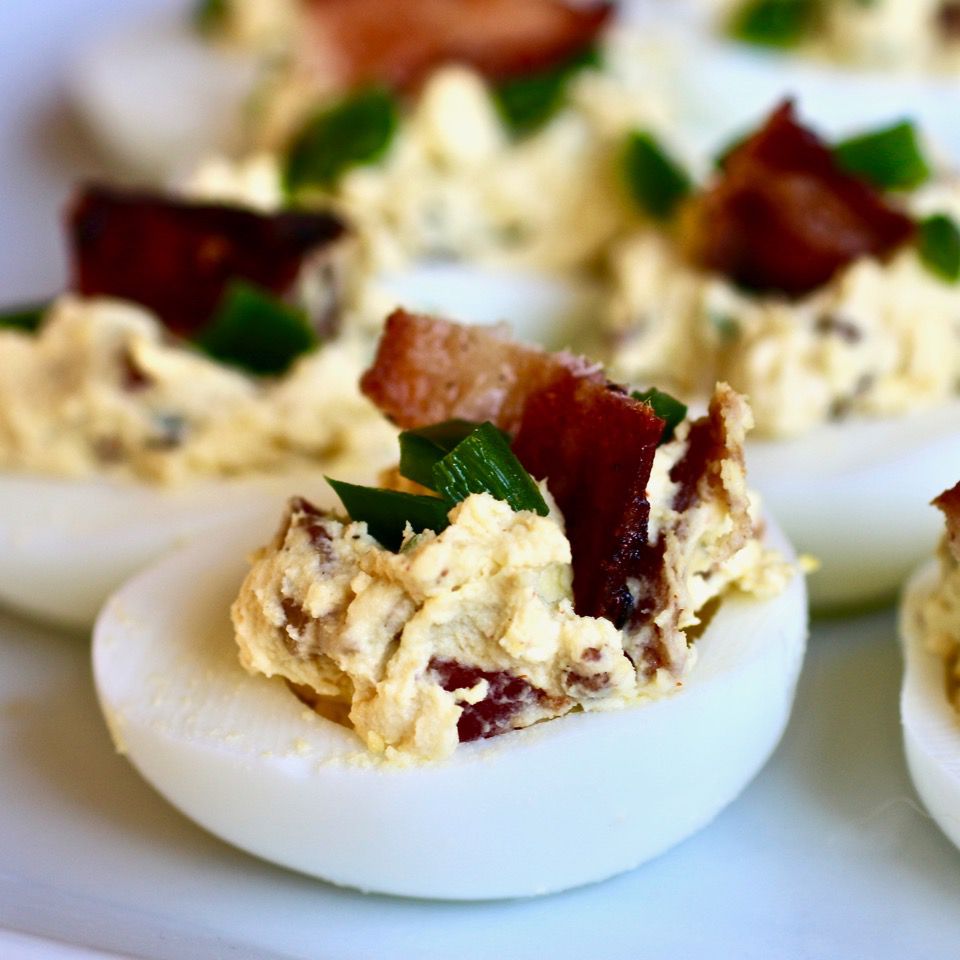 Creamy Jalapeno Deviled Eggs Recipe