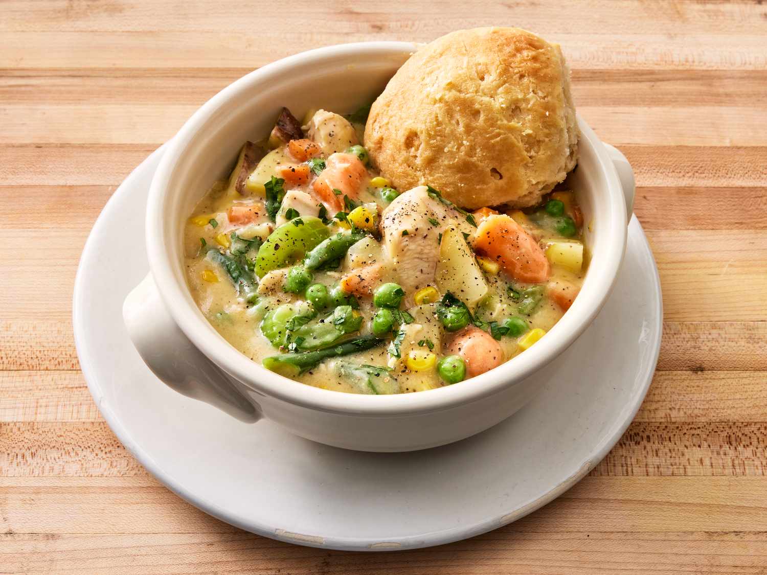 Slow Cooker Chicken Pot Pie Stew Recipe