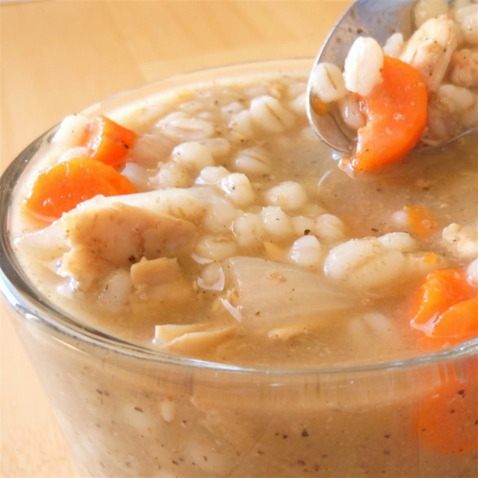 Chicken with Barley Soup Recipe