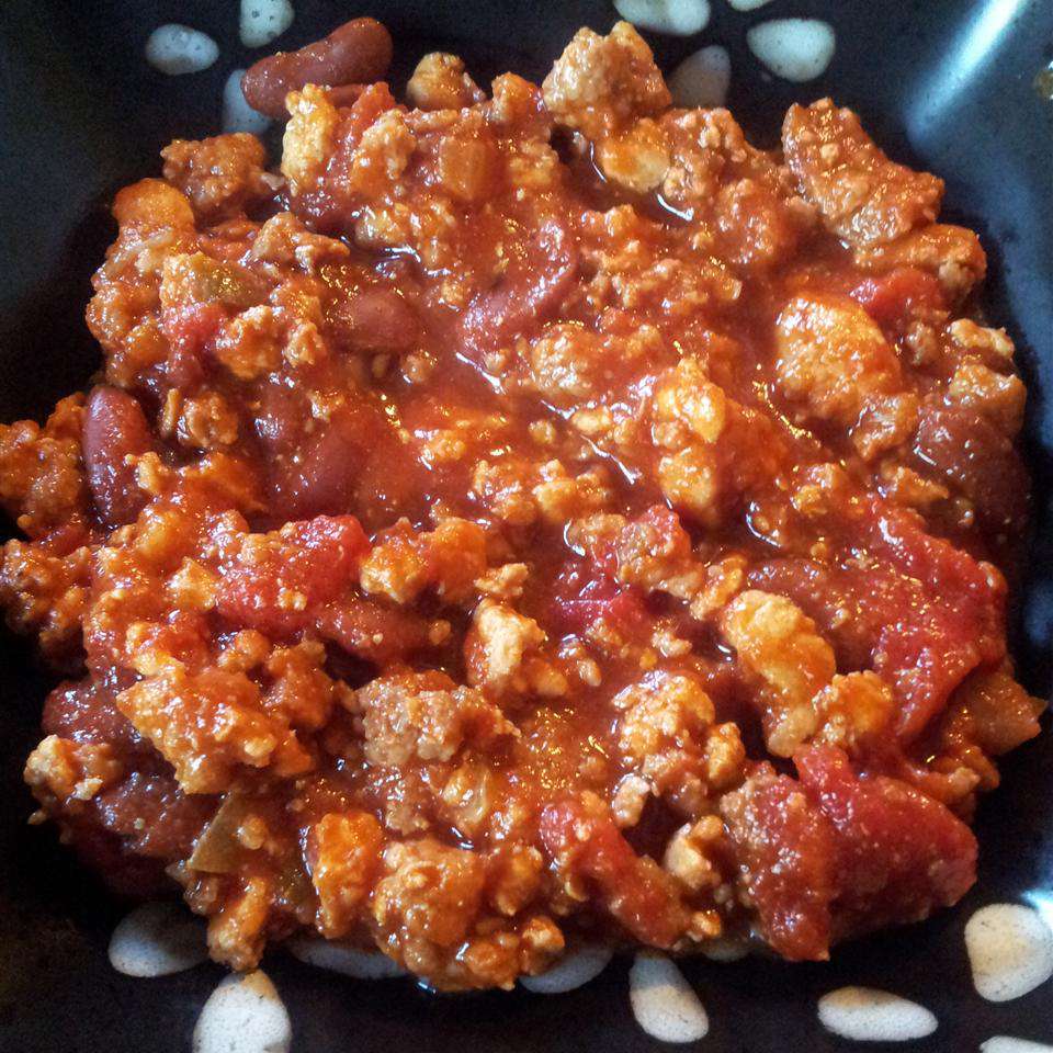 Slow Cooker Chicken and Sausage Chili Recipe