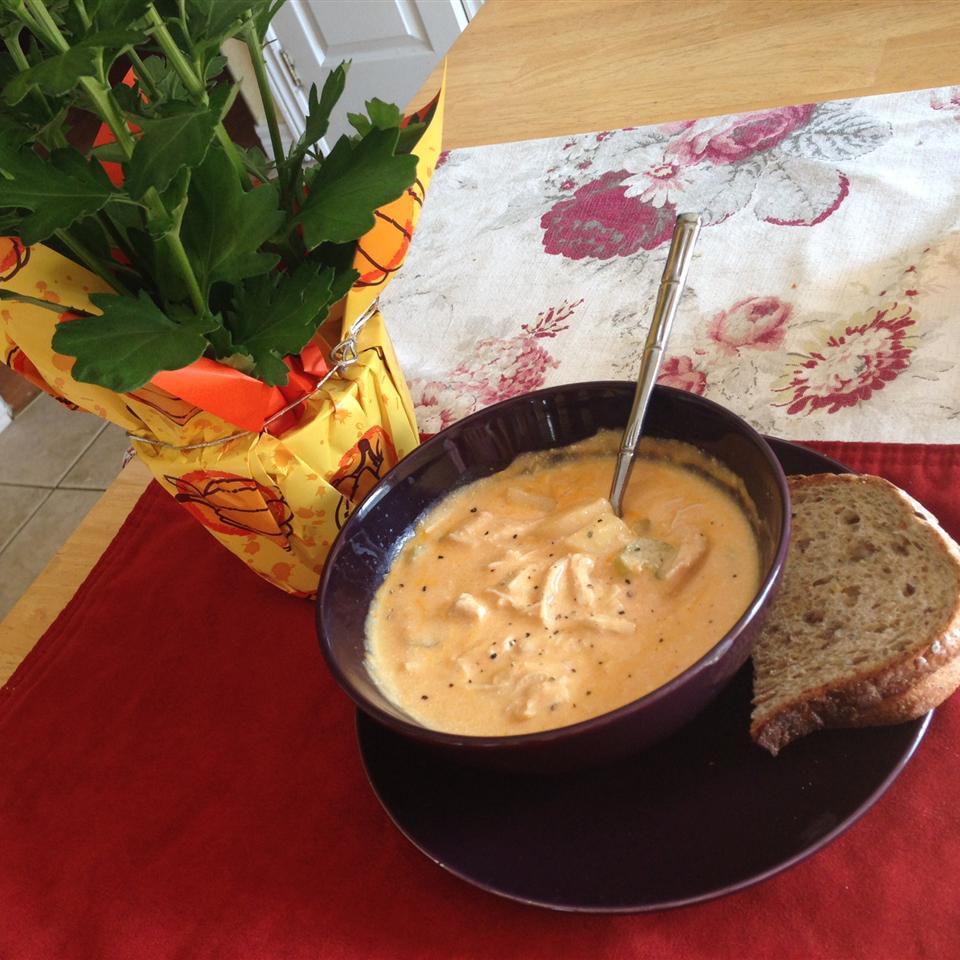 Slow Cooker Buffalo Chicken Wing Soup Recipe