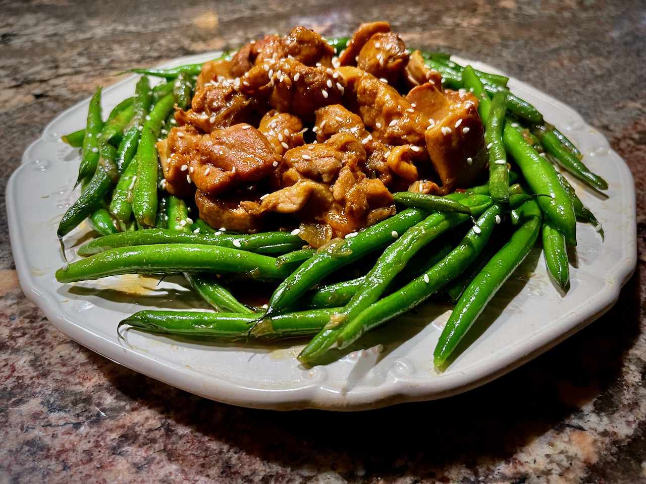 Spicy Chicken and Green Bean Stir Fry Recipe