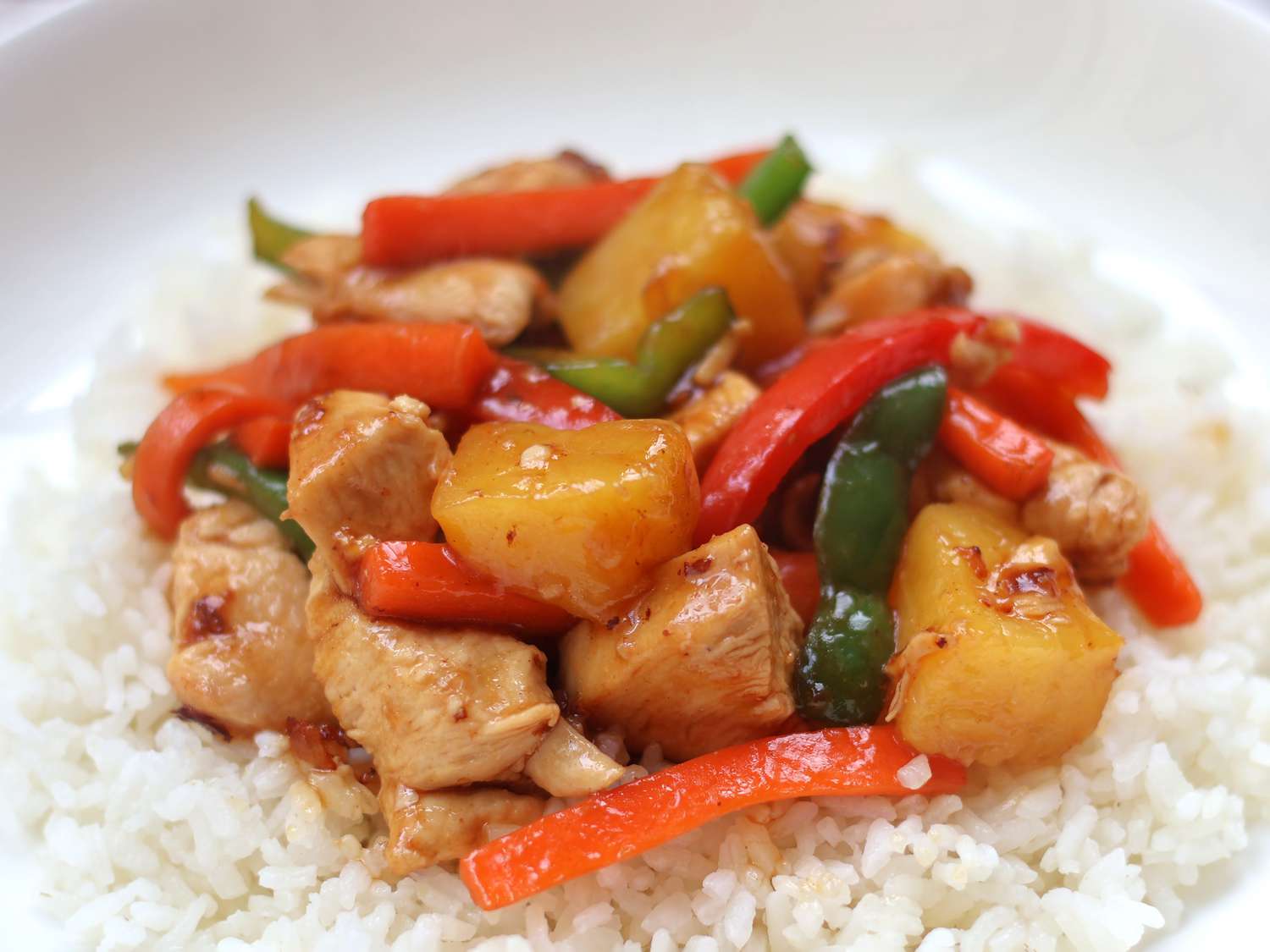 Sweet and Sour Chicken Stir Fry Recipe