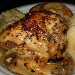 Cider Vinegar Chicken Recipe