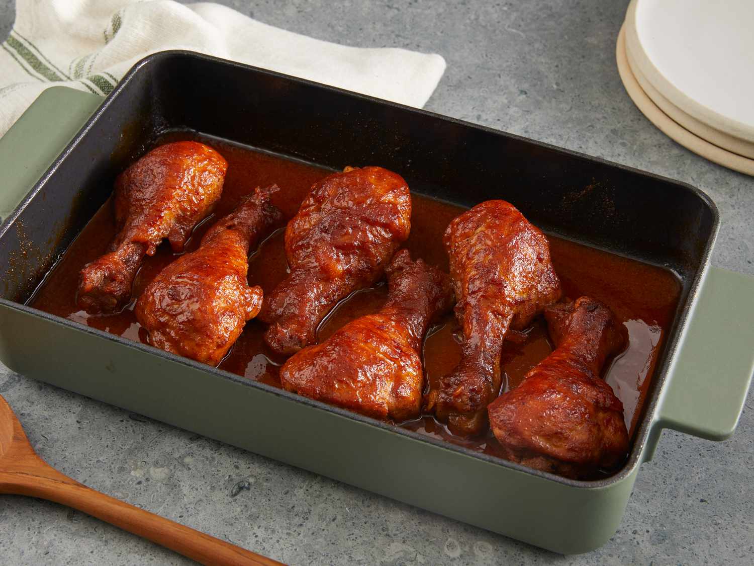 Oven BBQ Chicken Drumsticks Recipe