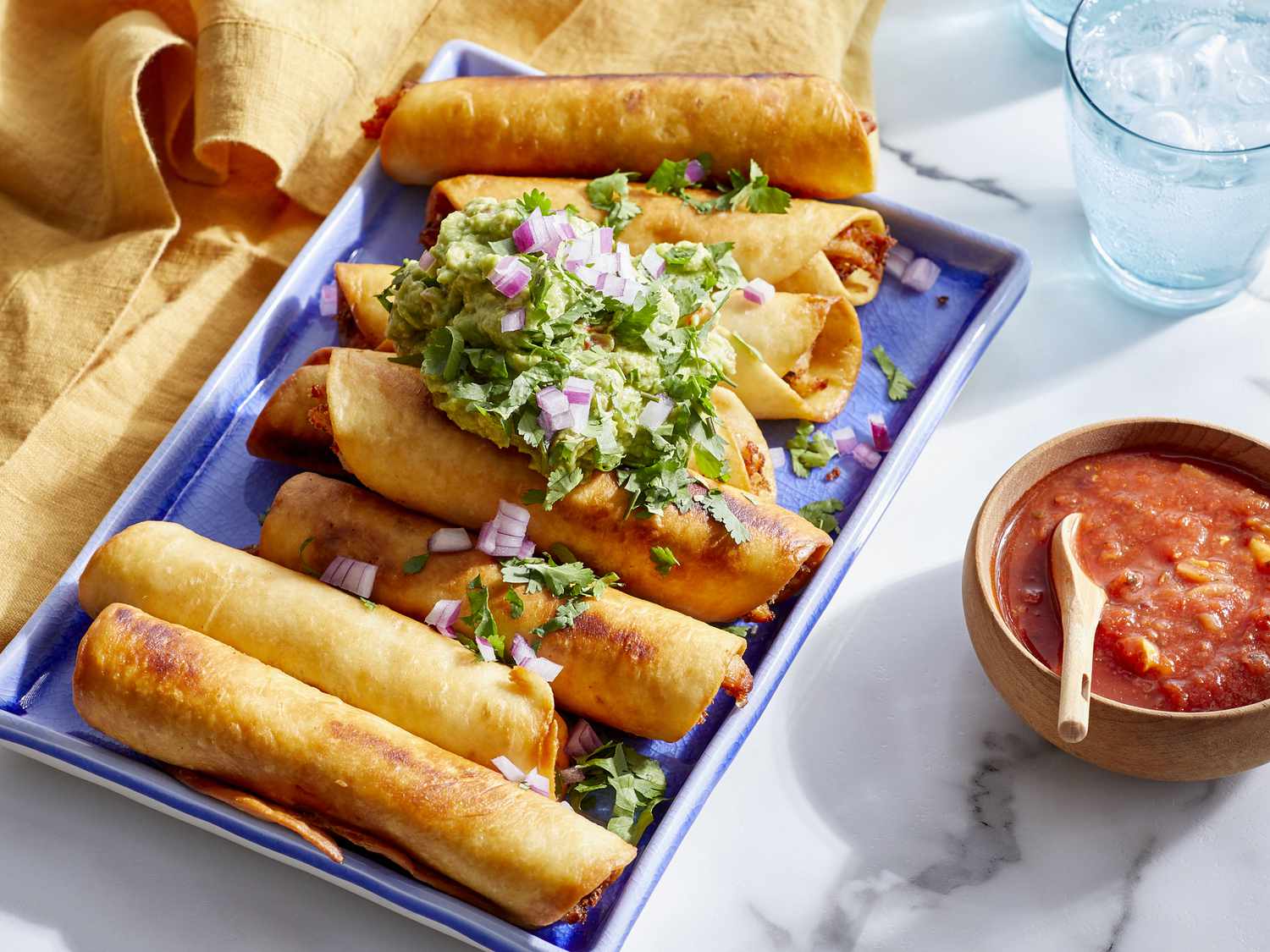 Easy Chicken Flautas Recipe