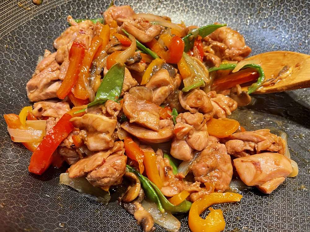 Chicken Thigh Meat Stir-Fry Recipe