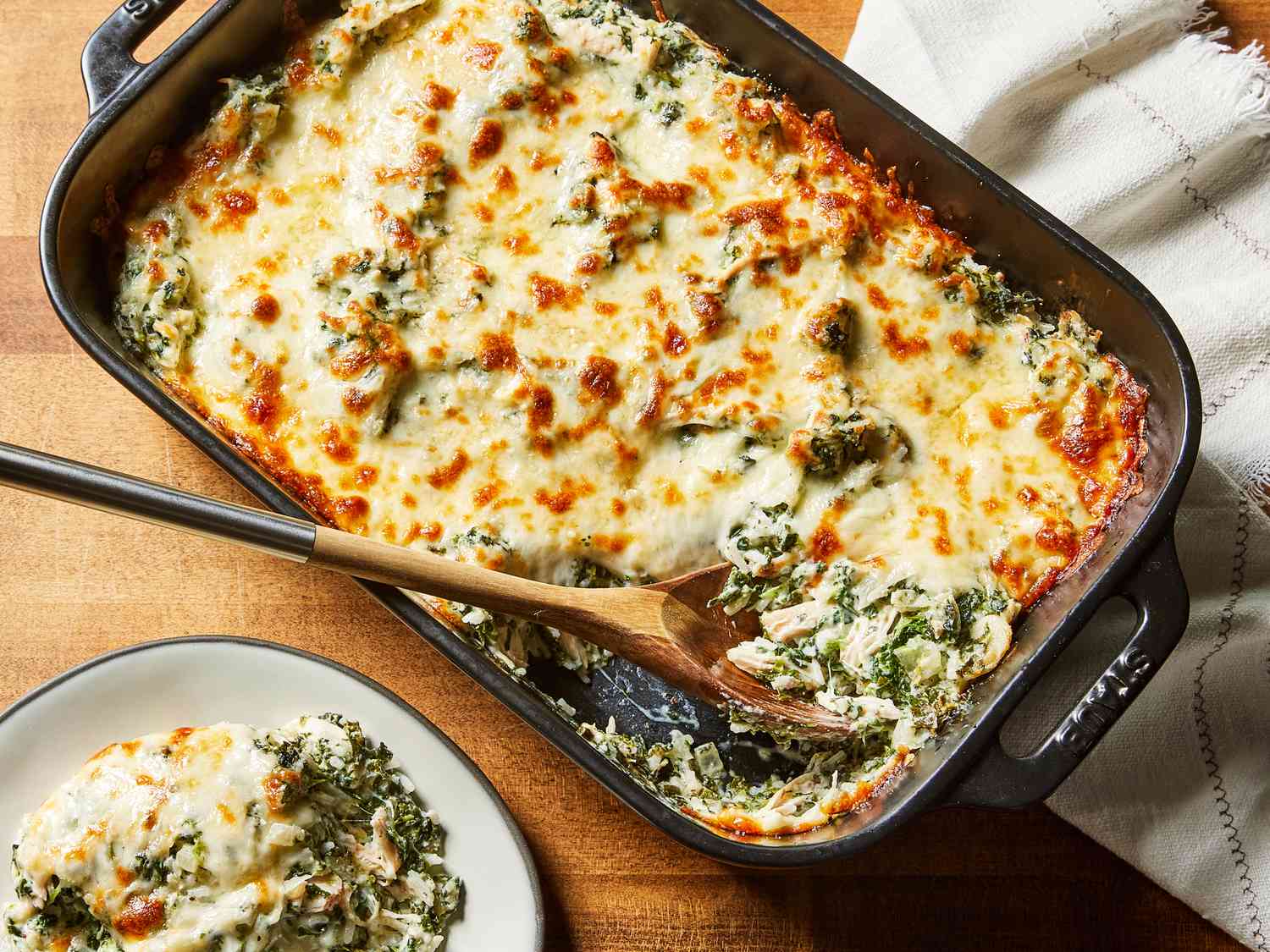 Chicken and Spinach Casserole Recipe