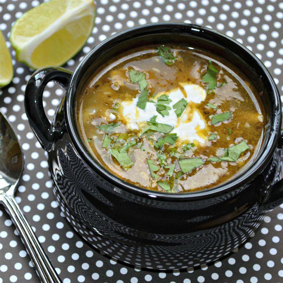 Rotisserie Chicken Chili With Hominy and Chiles Recipe