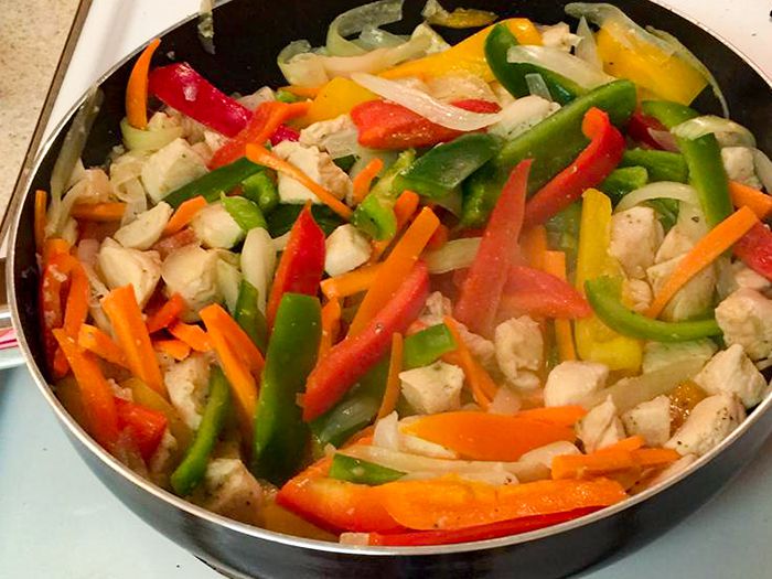 Stir Fried Pasta with Veggies Recipe