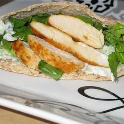 Chicken Caesar Pitas Recipe