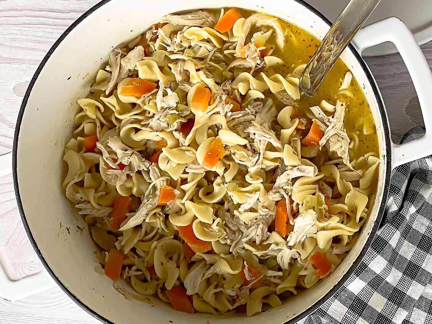 Rotisserie Chicken Noodle Soup Recipe