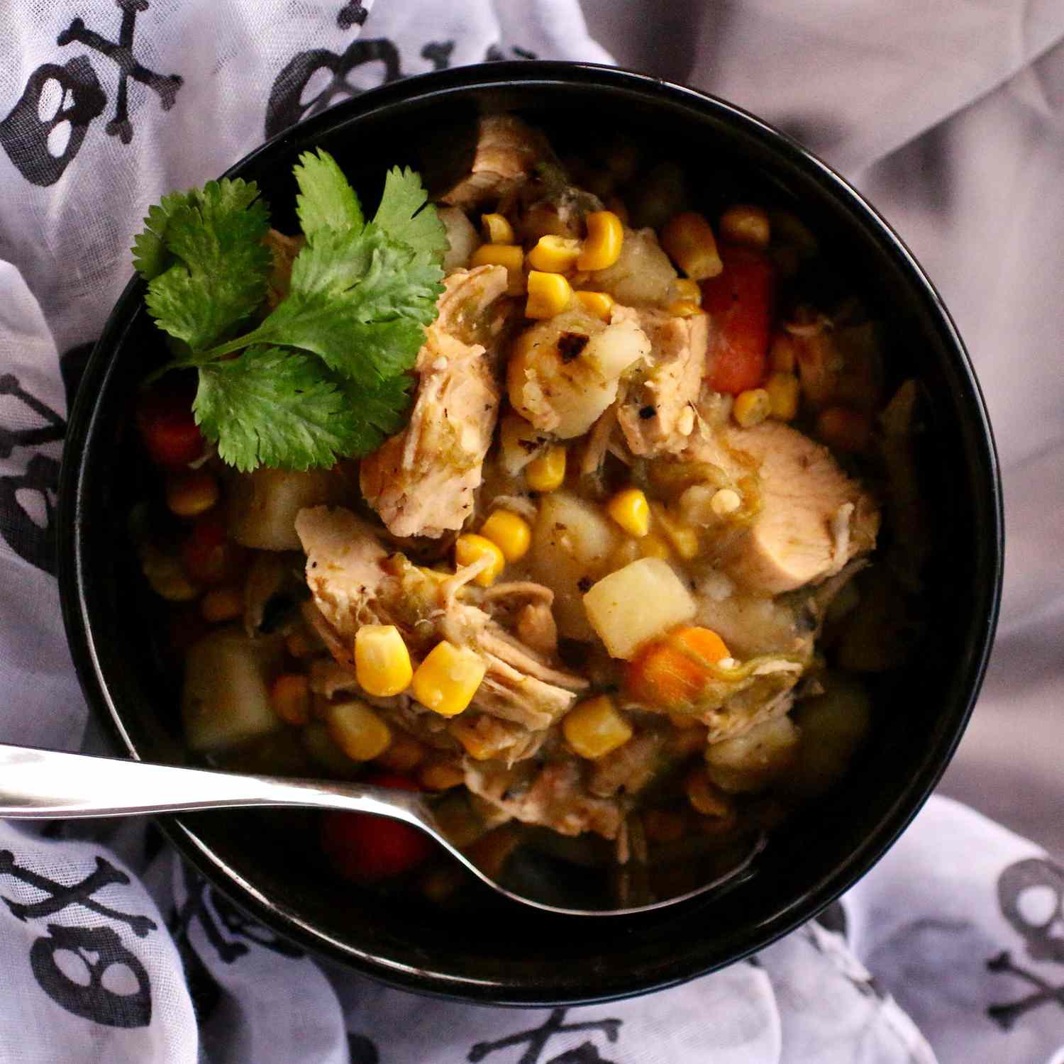 New Mexican Green Chile Chicken Stew Recipe