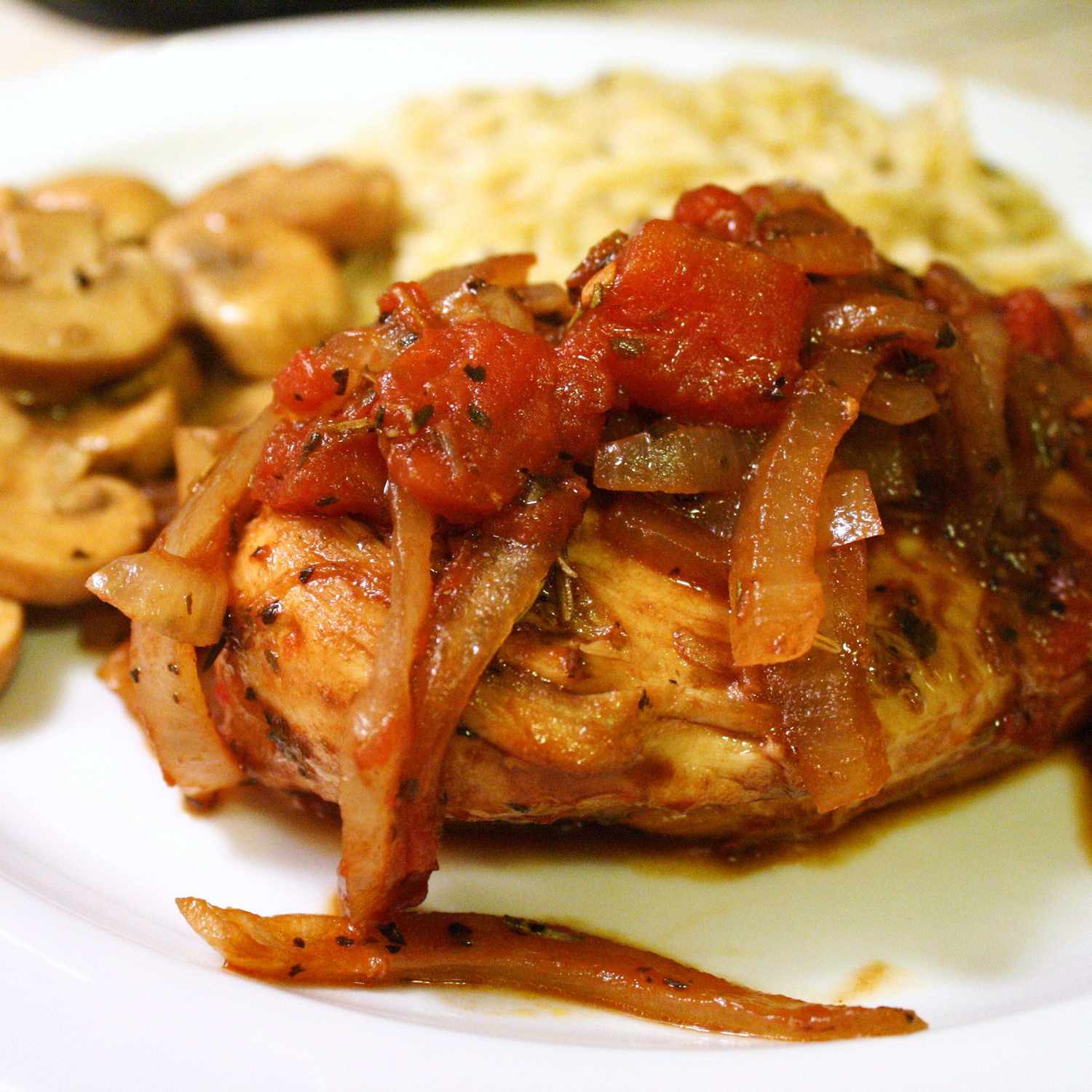 Braised Balsamic Chicken Recipe