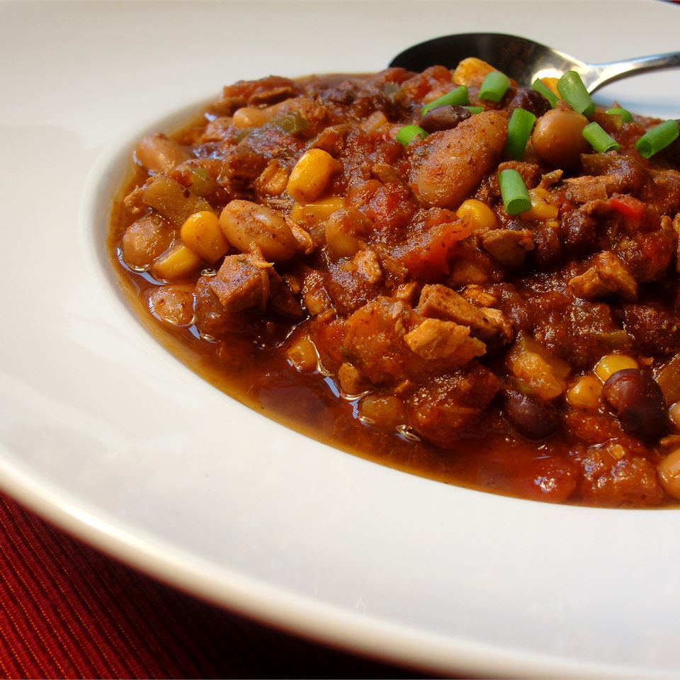 Chicken and Two Bean Chili Recipe