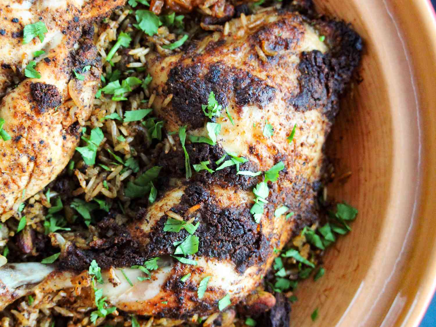 Baharat Chicken and Rice Recipe