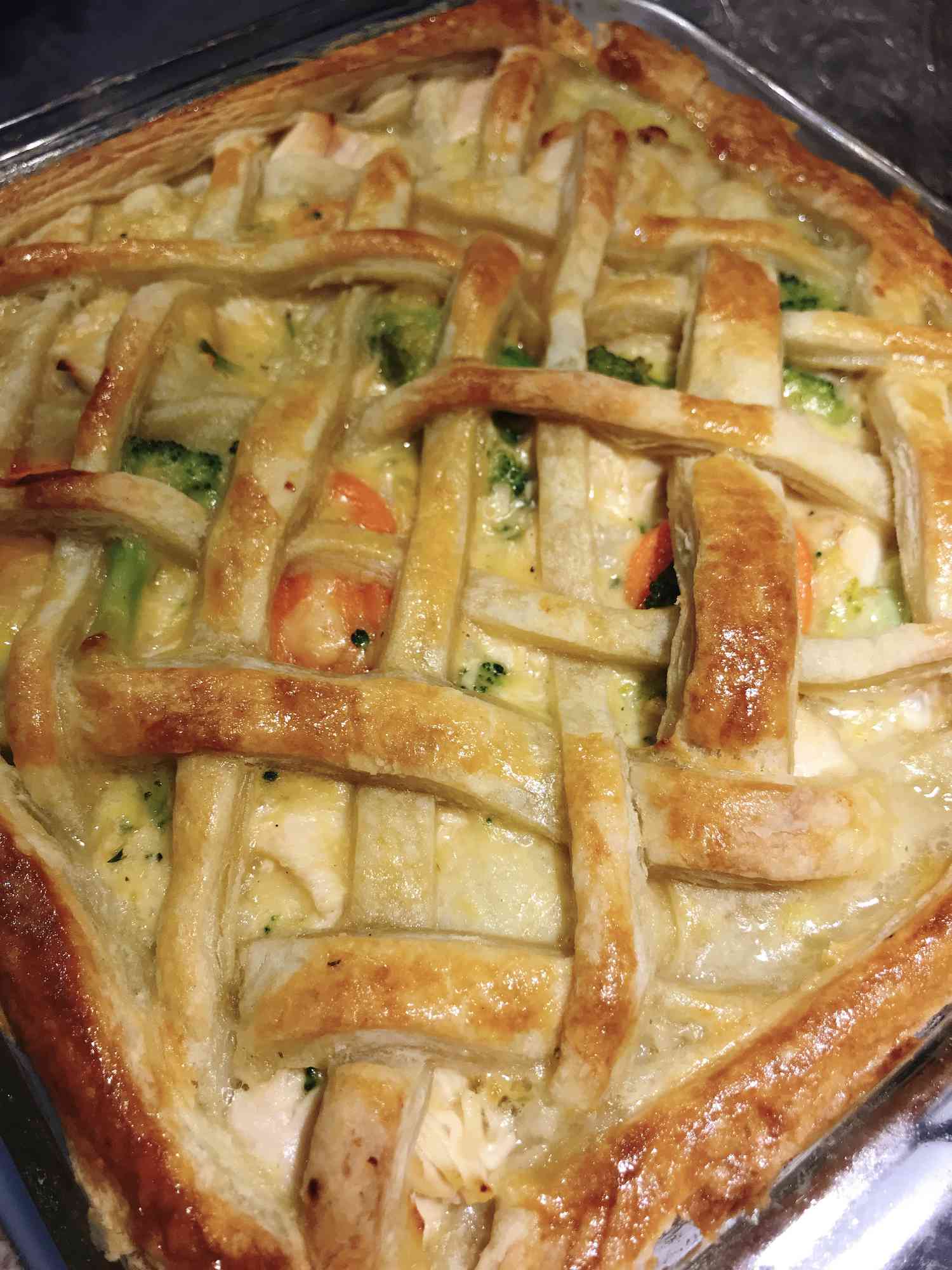 Hidden Cove Puff Pastry Chicken Pot Pie Recipe