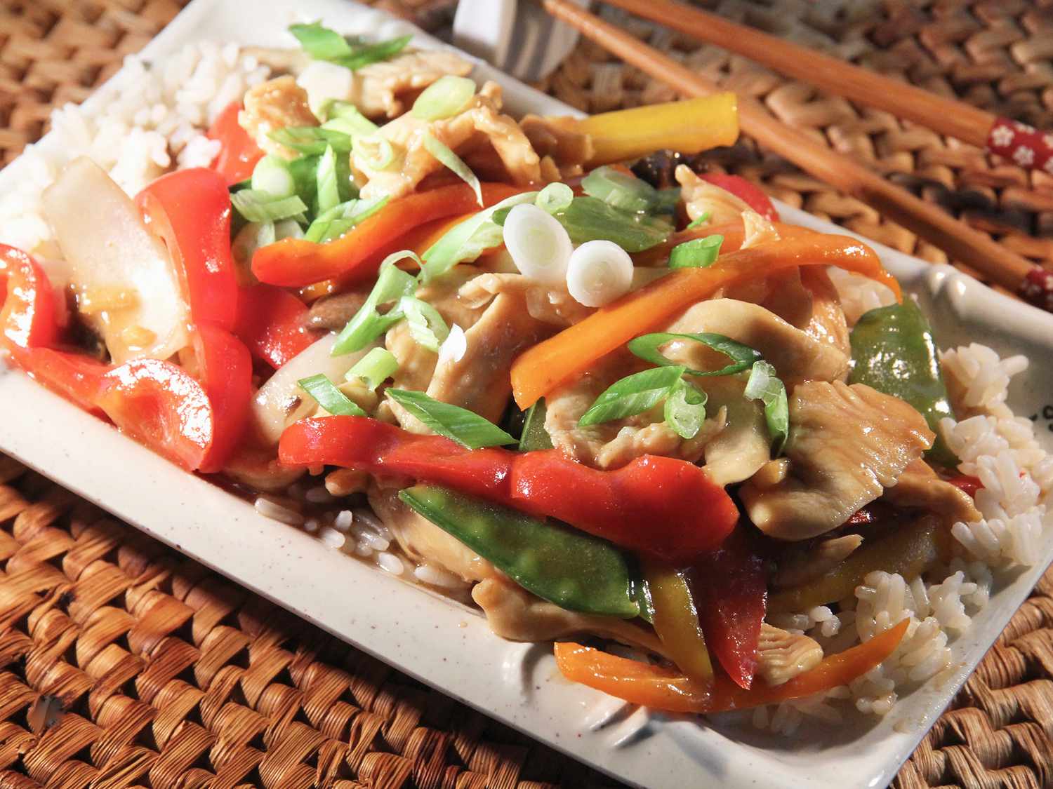 Ginger-Chicken Stir-Fry Recipe