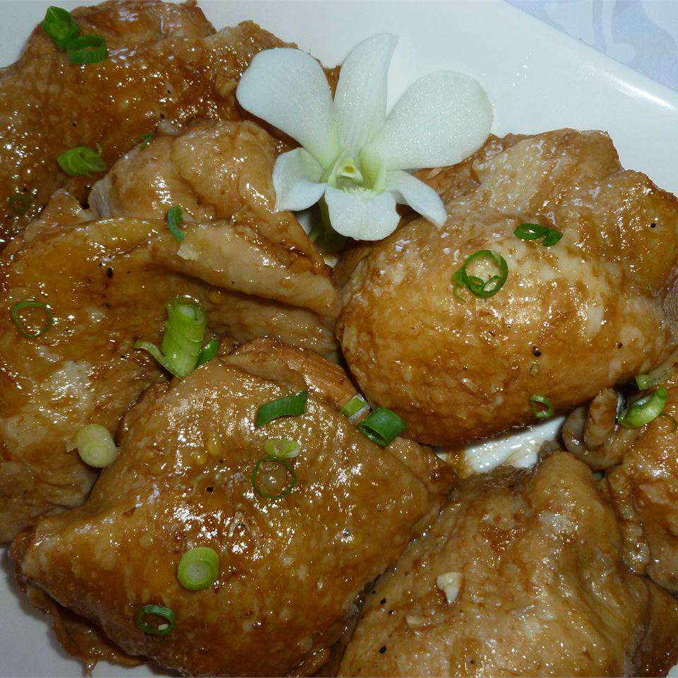 Adobo Chicken with Ginger Recipe