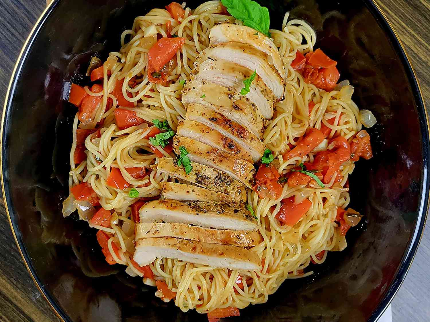 Bruschetta Chicken Pasta Recipe