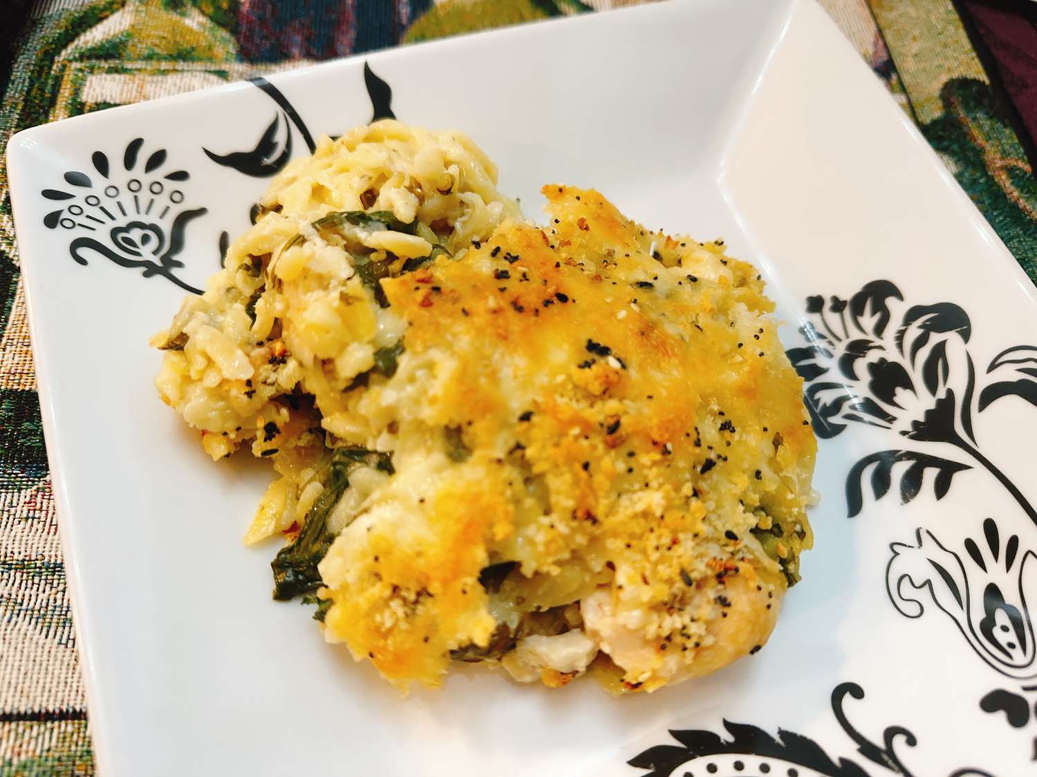 Everything Bagel Seasoned Chicken Casserole Recipe