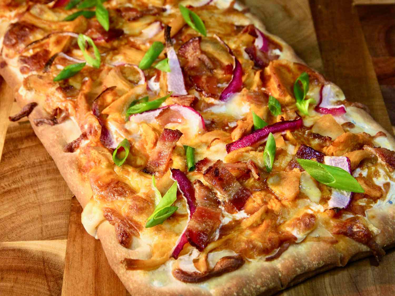 Buffalo Chicken Flatbread Recipe