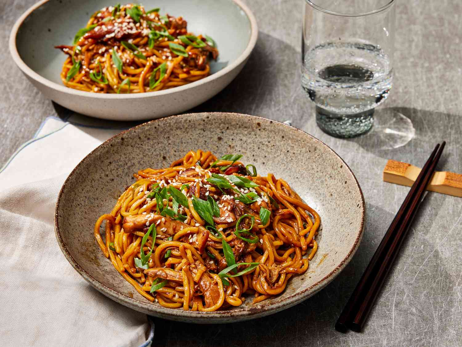 Slow Cooker Honey Garlic Chicken Noodles Recipe